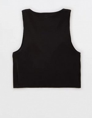 By Aerie Real Me XTRA High Neck Sports Bra