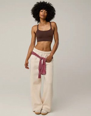 By Aerie Real Me Hold Up! Racerback Sports Bra