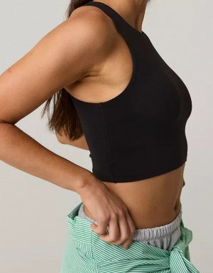 By Aerie Real Me XTRA High Neck Sports Bra