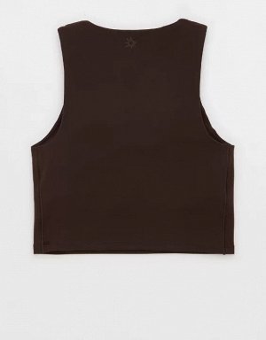 By Aerie Real Me XTRA High Neck Sports Bra