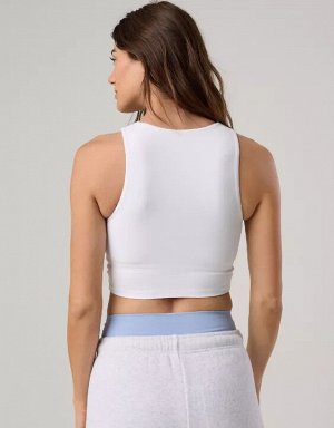 By Aerie Real Me XTRA High Neck Sports Bra