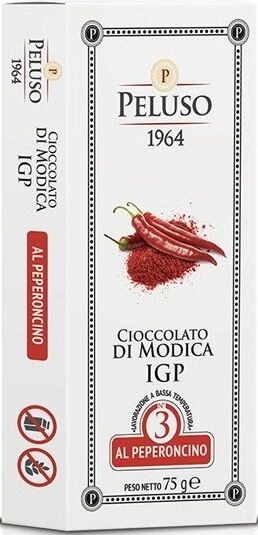 Шоколад из Модики с перцем чили Peluso 1964, 75 г,