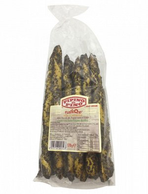 Гриссини с куркумой, маком и льняными семенами 170 г,