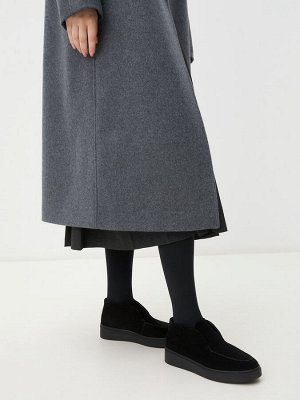 Женские высокие лоферы