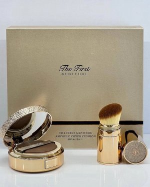 O Hui The First Geniture Ampoule Cover Cushion SPF50+/PA+++ 02 Кушон с ампульной сывороткой 15гр*2