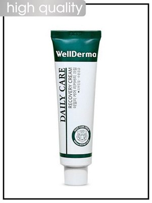 Крем для лица восстанавливающий успокаивающий WellDerma Daily Cure Recovery Cream, 30 мл