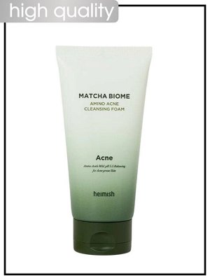 Heimish Пенка успокаивающая для проблемной кожи с матчей Foam Matcha Biome Amino Acne Cleansing, 150 гр