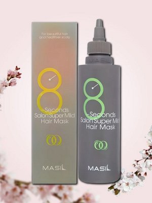 Masil. Восстанавливающая маска для ослабленных волос Салонный эффект за 8 секунд 100 мл