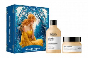 Набор для поврежденных волос Absolut Repair (Шампунь, 300 мл + Маска, 250 мл) (L'Oreal Professionnel, Уход за волосами, Absolut Repair)