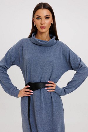 Платье Платье Kivviwear 412411 индиго 
Состав: Вискоза-30%; ПЭ-66%; Эластан-4%;
Сезон: Осень-Зима
Рост: 170

Платье трикотажное со спущенным рукавом и воротником стойкой. Удилненная модель с боковым 