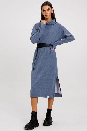 Платье Платье Kivviwear 412411 индиго 
Состав: Вискоза-30%; ПЭ-66%; Эластан-4%;
Сезон: Осень-Зима
Рост: 170

Платье трикотажное со спущенным рукавом и воротником стойкой. Удилненная модель с боковым 