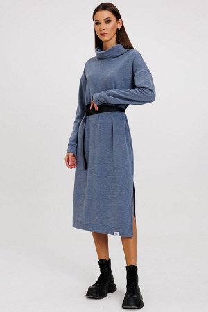 Платье Платье Kivviwear 412411 индиго 
Состав: Вискоза-30%; ПЭ-66%; Эластан-4%;
Сезон: Осень-Зима
Рост: 170

Платье трикотажное со спущенным рукавом и воротником стойкой. Удилненная модель с боковым 