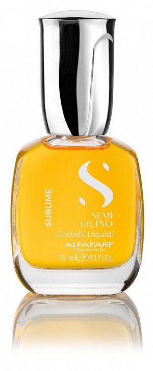 AlfaParf Milano Масло для посечённых кончиков волос, придающее блеск SDL SUBLIME CRISTALLI LIQUIDI 15 мл