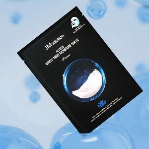 Увлажняющая тканевая маска с экстрактом ласточкиного гнезда JMsolution Active Bird's Nest Moisture Mask Prime, 30мл *1шт
