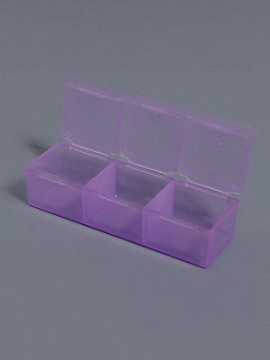 Органайзер для хранения мелочей, 18 ячеек, 15x8x2 см, МИКС