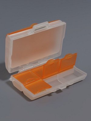 Органайзер для хранения мелочей, двусторонний, 7 ячеек, 9.2x7x3 см, МИКС