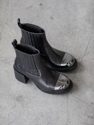 Полусапожки Laura Bellariva 9681P nappa/nero