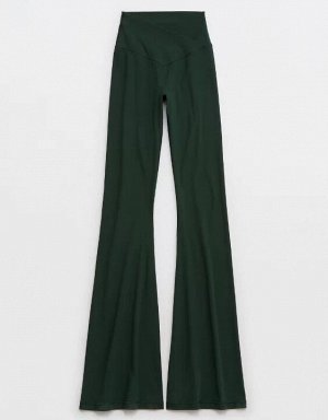 By Aerie Real Me High Waisted Crossover Flare Legging
