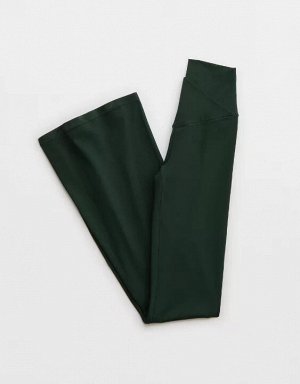 By Aerie Real Me High Waisted Crossover Flare Legging