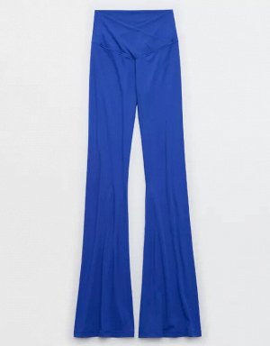 By Aerie Real Me High Waisted Crossover Flare Legging