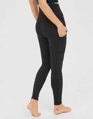 By Aerie The Hugger High Waisted Pocket Legging