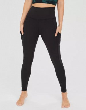 By Aerie The Hugger High Waisted Pocket Legging