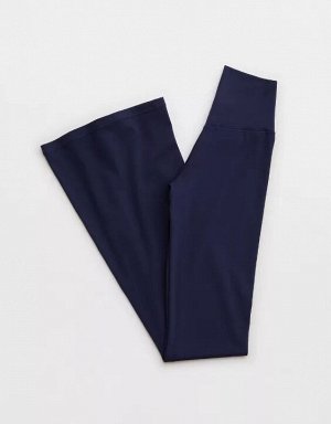 By Aerie Real Me High Waisted Crossover Flare Legging