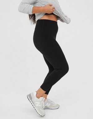 By Aerie Real Me High Waisted Cropped Legging