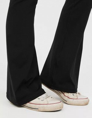 By Aerie Real Me High Waisted Crossover Flare Legging