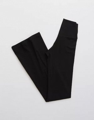 By Aerie Real Me High Waisted Crossover Flare Legging