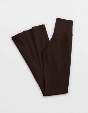 By Aerie Real Me High Waisted Crossover Flare Legging