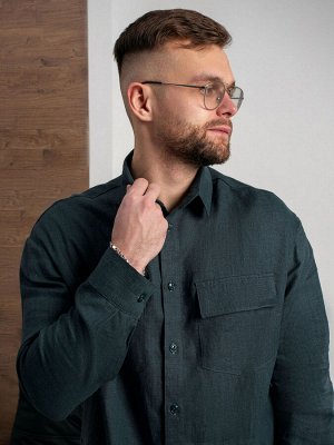 Рубашка льняная модель 57-24