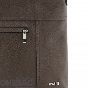 Сумка мужская ONEBAG средняя на регулируемом плечевом ремне(min:975, max:1575)