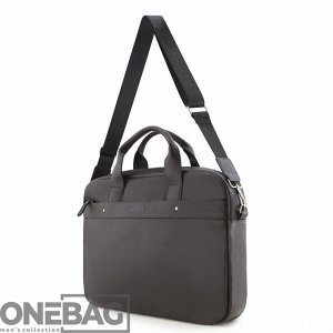 Сумка мужская ONEBAG большая на коротких ручках и регулируемом плечевом ремне(min:975, max:1575)