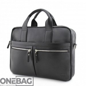 Сумка мужская ONEBAG большая на короткой ручке и регулируемом плечевом ремне(min:975, max:1575)