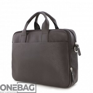 Сумка мужская ONEBAG большая на короткой ручке и регулируемом плечевом ремне(min:975, max:1575)