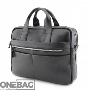 Сумка мужская ONEBAG большая на короткой ручке и регулируемом плечевом ремне(min:975, max:1575)