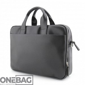 Сумка мужская ONEBAG большая на короткой ручке и регулируемом плечевом ремне(min:975, max:1575)