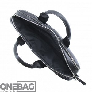Сумка мужская ONEBAG большая на короткой ручке и регулируемом плечевом ремне(min:975, max:1575)