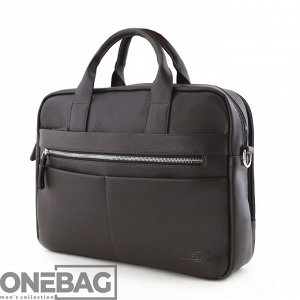 Сумка мужская ONEBAG большая на короткой ручке и регулируемом плечевом ремне(min:975, max:1575)