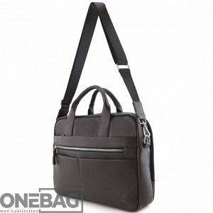 Сумка мужская ONEBAG большая на короткой ручке и регулируемом плечевом ремне(min:975, max:1575)