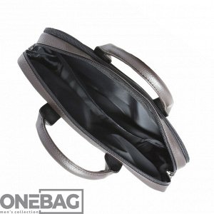 Сумка мужская ONEBAG большая на короткой ручке и регулируемом плечевом ремне(min:975, max:1575)