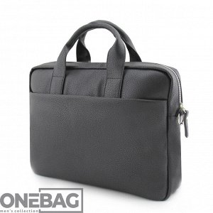 Сумка мужская ONEBAG большая на короткой ручке и регулируемом плечевом ремне(min:975, max:1575)