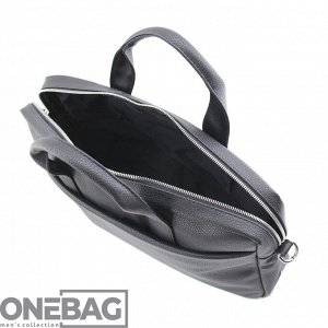 Сумка мужская ONEBAG большая на короткой ручке и регулируемом плечевом ремне(min:975, max:1575)