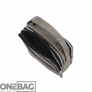 Сумка мужская ONEBAG средняя на короткой ручке и регулируемом плечевом ремне(min:975, max:1575)