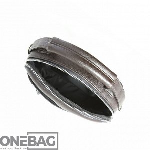 Сумка мужская ONEBAG средняя на короткой ручке и регулируемом плечевом ремне(min:975, max:1575)