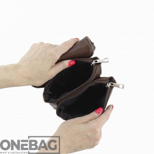 Сумка-планшет мужская ONEBAG маленькая на регулируемом плечевом ремне(min:975, max:1575)