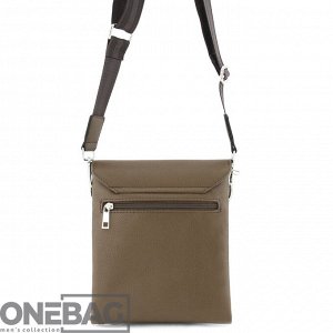 Сумка-планшет мужская ONEBAG средняя на регулируемом плечевом ремне(min:975, max:1575)