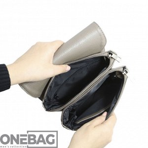 Сумка-планшет мужская ONEBAG средняя на регулируемом плечевом ремне(min:975, max:1575)
