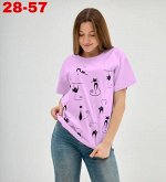 Футболка женская, код 3658242